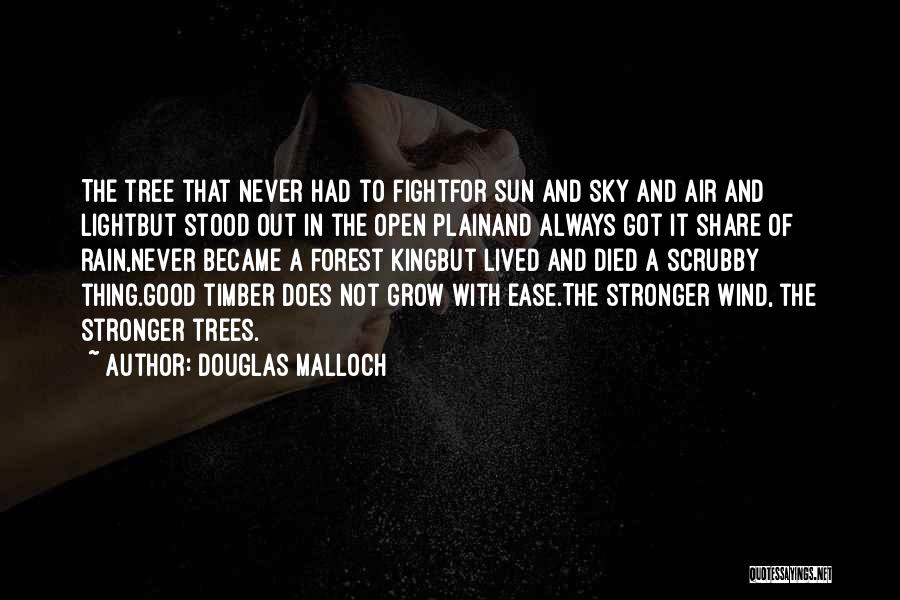 The Sky And Trees Quotes By Douglas Malloch