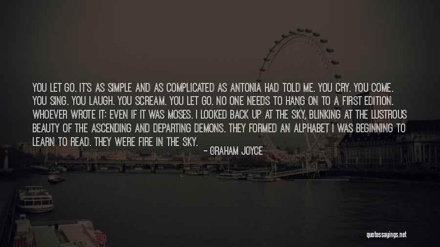 The Sky On Fire Quotes By Graham Joyce