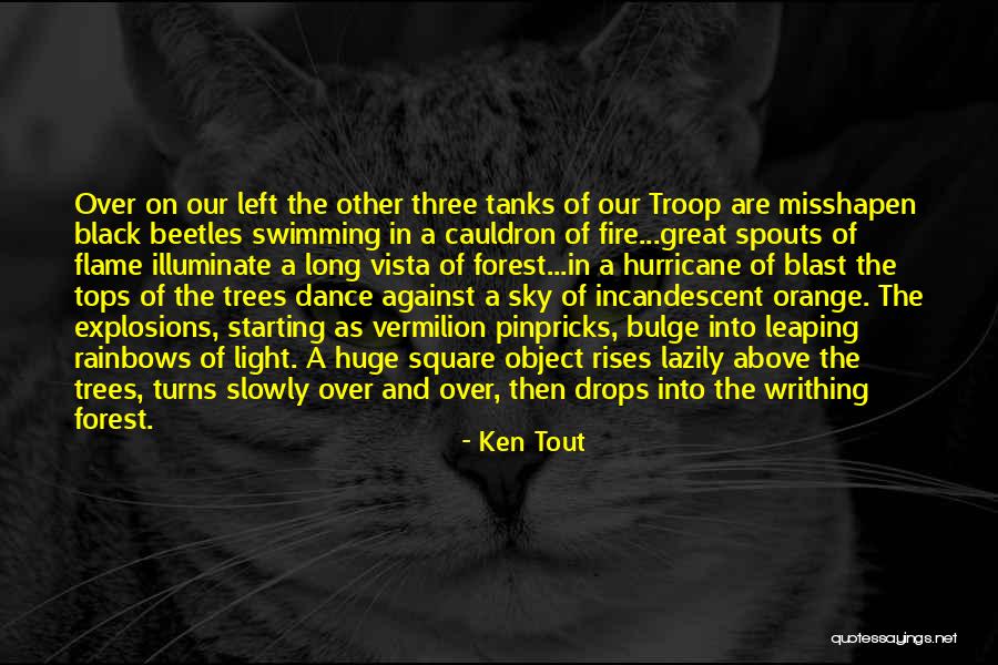 The Sky On Fire Quotes By Ken Tout