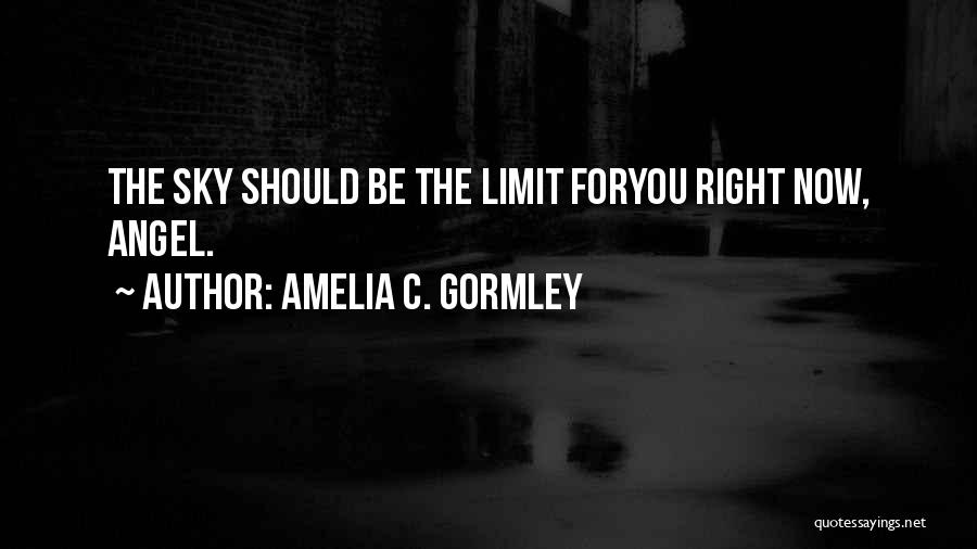 The Sky's The Limit Quotes By Amelia C. Gormley
