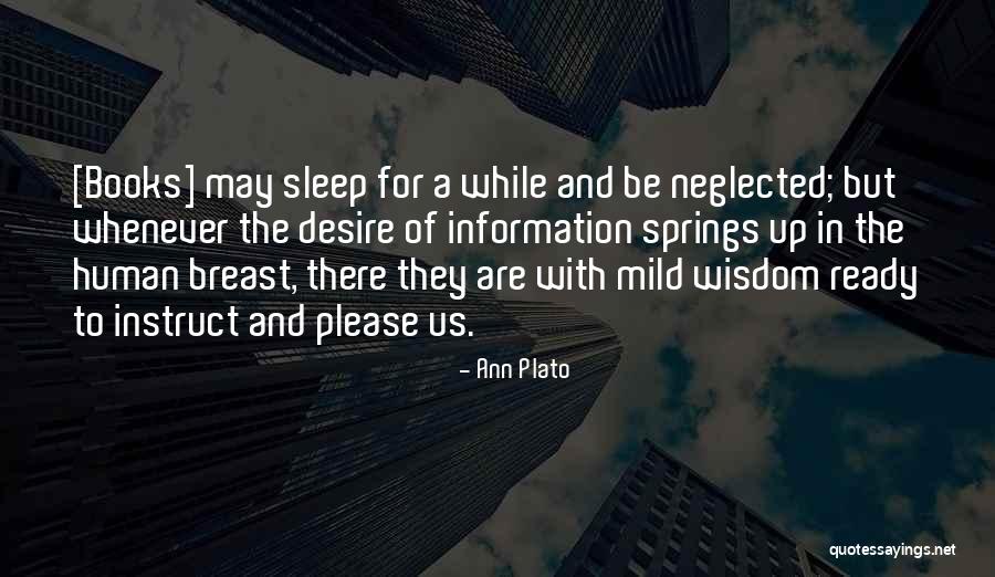 The Sleep Book Quotes By Ann Plato