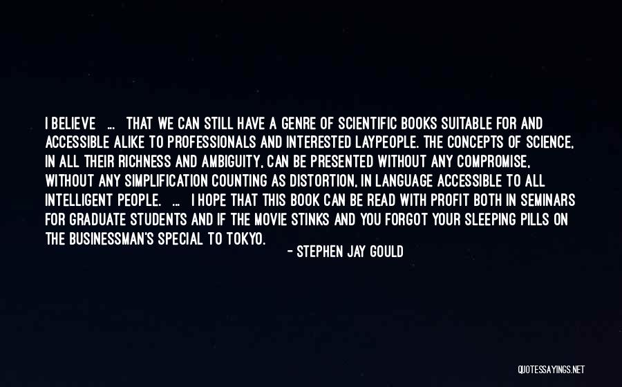 The Sleep Book Quotes By Stephen Jay Gould