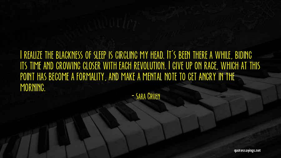 The Sleep Revolution Quotes By Sara Gruen