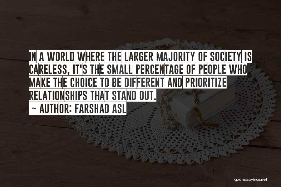 The Small Things In Relationships Quotes By Farshad Asl