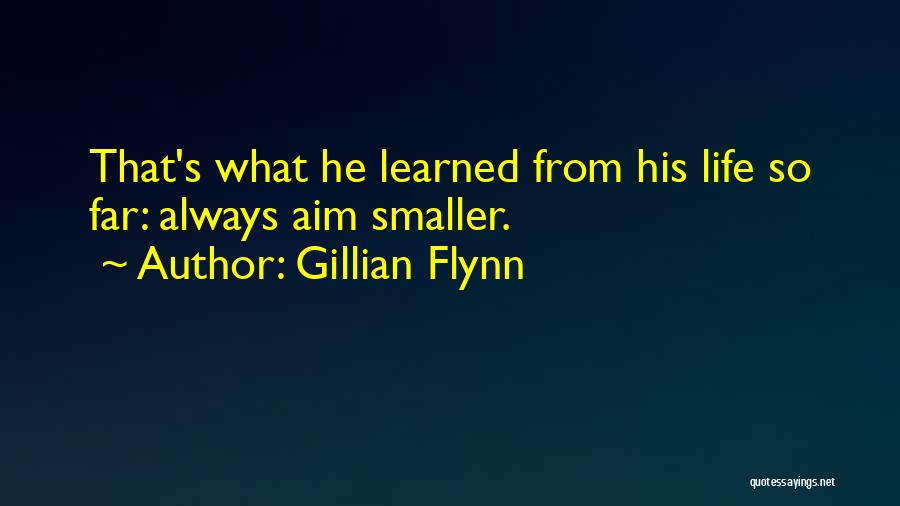 The Smaller Things In Life Quotes By Gillian Flynn