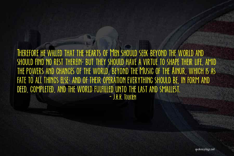 The Smallest Things Quotes By J.R.R. Tolkien The Smallest Things Quotes By J.R.R. Tolkien