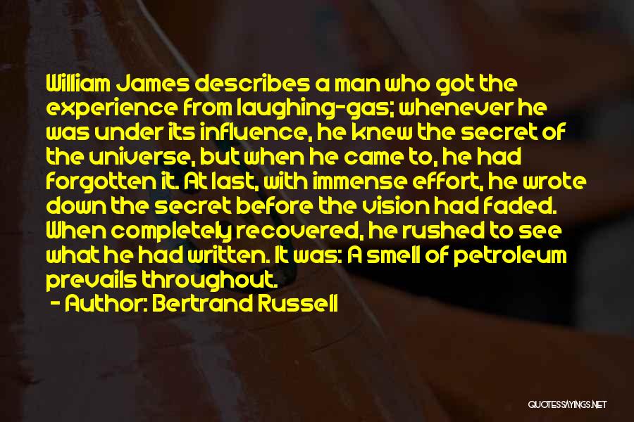 The Smell Of A Man Quotes By Bertrand Russell