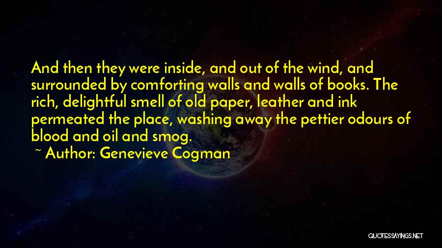 The Smell Of Books Quotes By Genevieve Cogman
