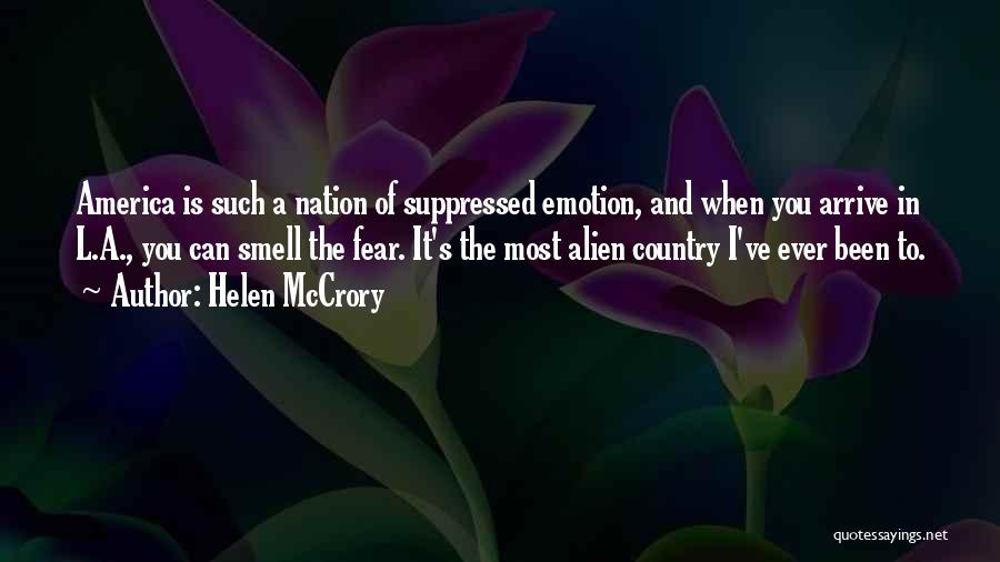 The Smell Of Fear Quotes By Helen McCrory