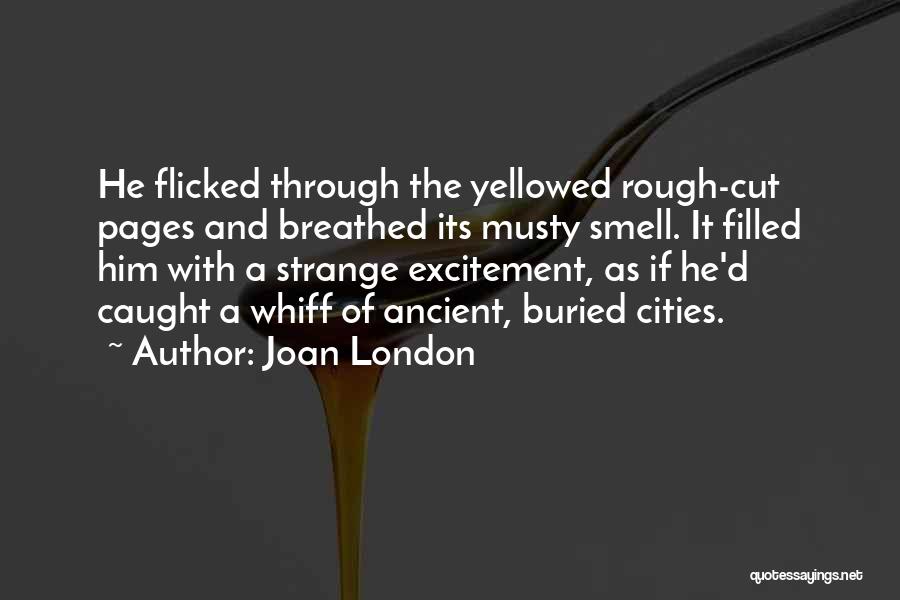 The Smell Of Him Quotes By Joan London