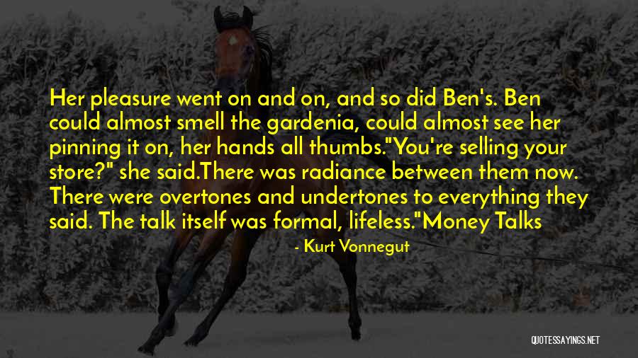 The Smell Of Money Quotes By Kurt Vonnegut