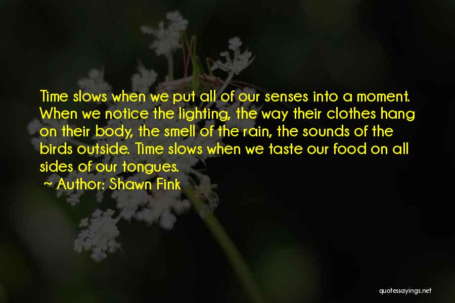 The Smell Of Rain Quotes By Shawn Fink