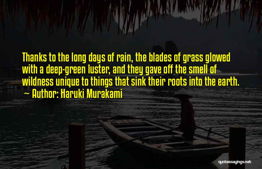 The Smell Of The Rain Quotes By Haruki Murakami