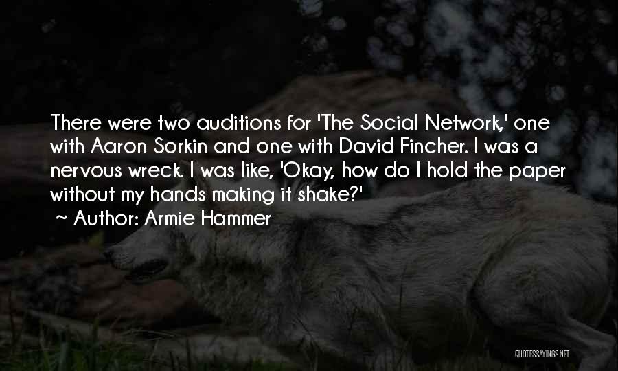 The Social Network Quotes By Armie Hammer
