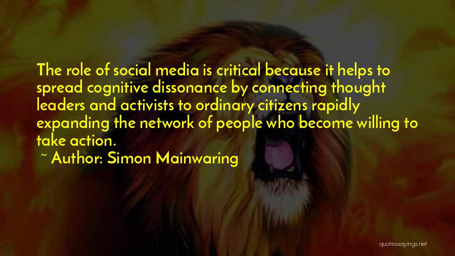The Social Network Quotes By Simon Mainwaring