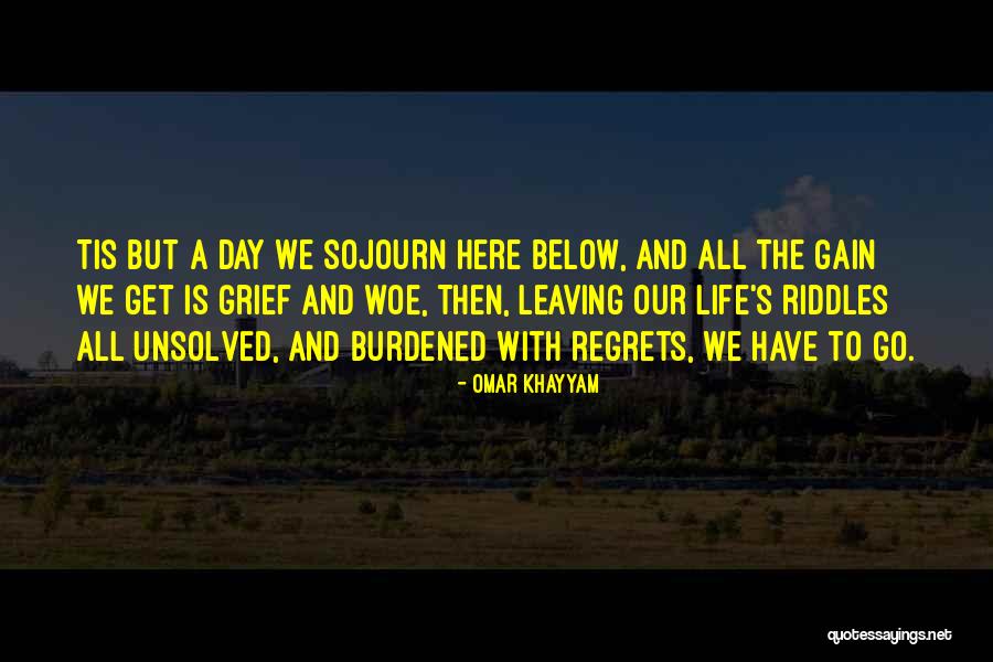 The Sojourn Quotes By Omar Khayyam The Sojourn Quotes By Omar Khayyam