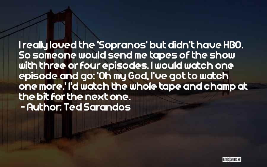The Sopranos Quotes By Ted Sarandos
