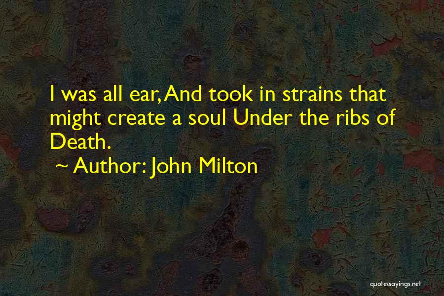 The Soul And Death Quotes By John Milton