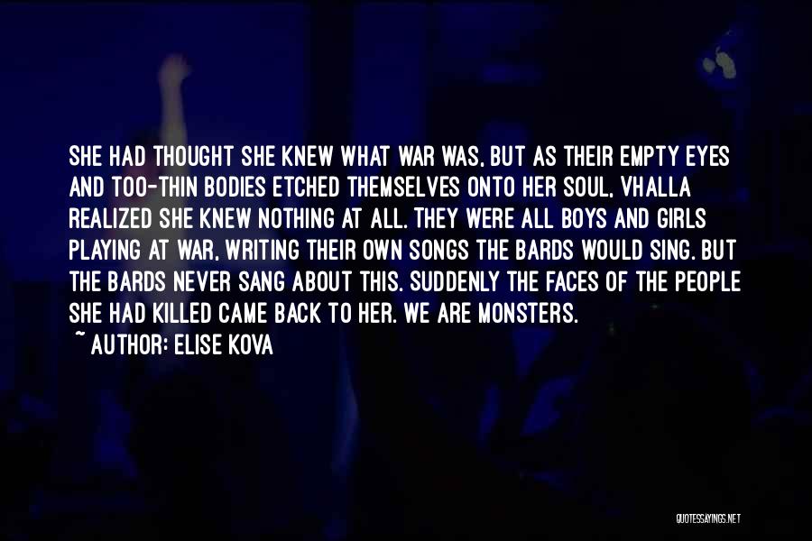 The Soul And Eyes Quotes By Elise Kova