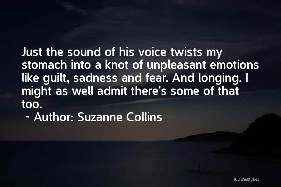 The Sound Of His Voice Quotes By Suzanne Collins