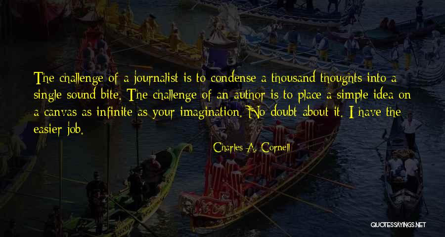 The Sound Of Your Thoughts Quotes By Charles A. Cornell The Sound Of Your Thoughts Quotes By Charles A. Cornell
