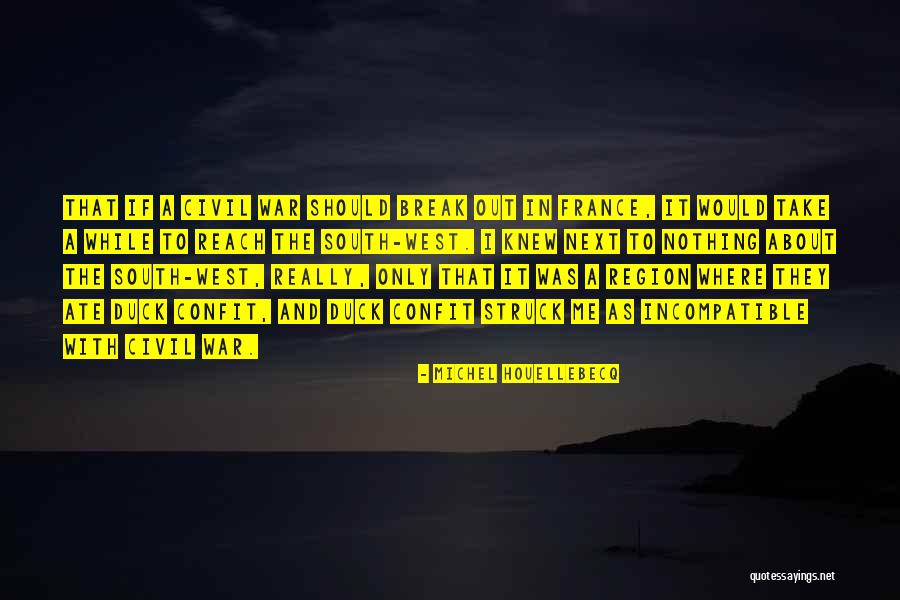 The South In The Civil War Quotes By Michel Houellebecq The South In The Civil War Quotes By Michel Houellebecq