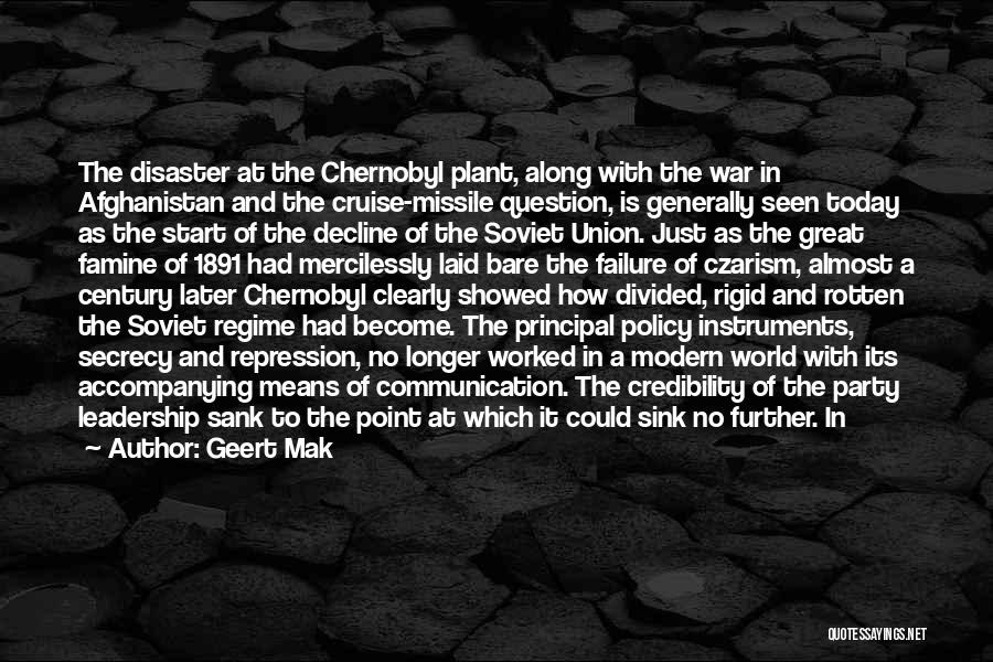 The Soviet War In Afghanistan Quotes By Geert Mak