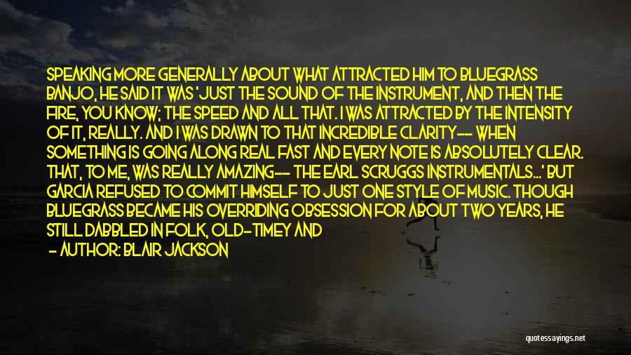 The Speed Of Sound Quotes By Blair Jackson