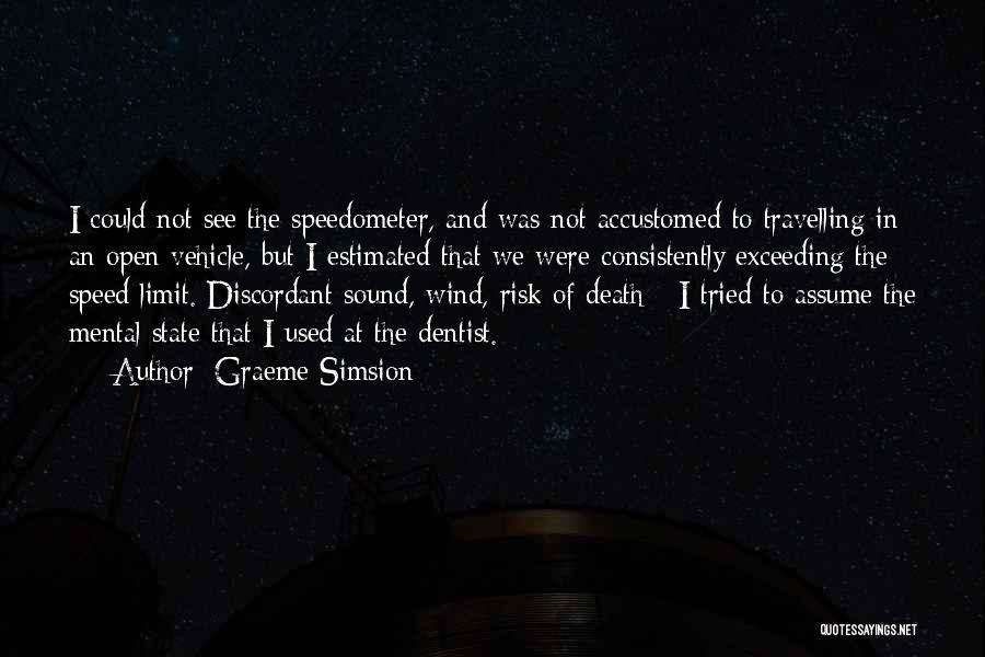 The Speed Of Sound Quotes By Graeme Simsion