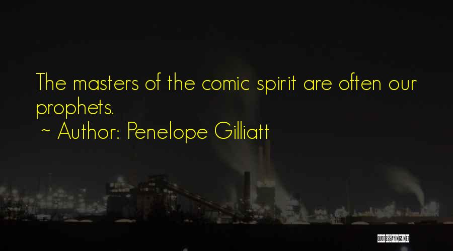 The Spirit Comic Quotes By Penelope Gilliatt