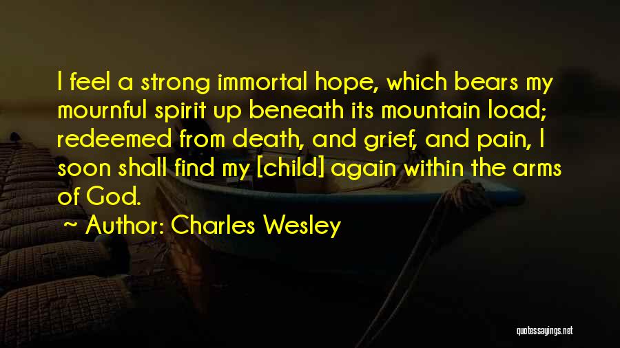 The Spirit Of A Child Quotes By Charles Wesley