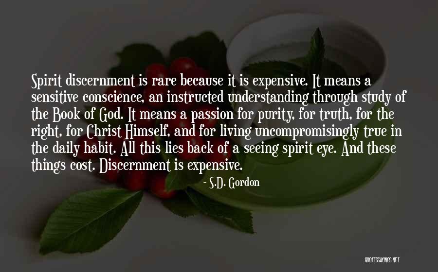 The Spirit Of Discernment Quotes By S.D. Gordon