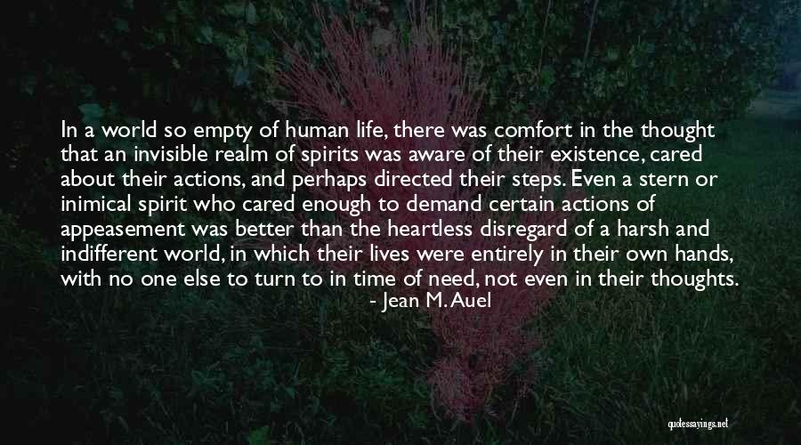 The Spirit Realm Quotes By Jean M. Auel The Spirit Realm Quotes By Jean M. Auel