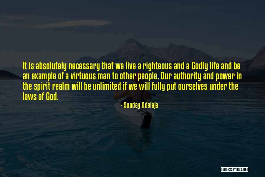 The Spirit Realm Quotes By Sunday Adelaja The Spirit Realm Quotes By Sunday Adelaja