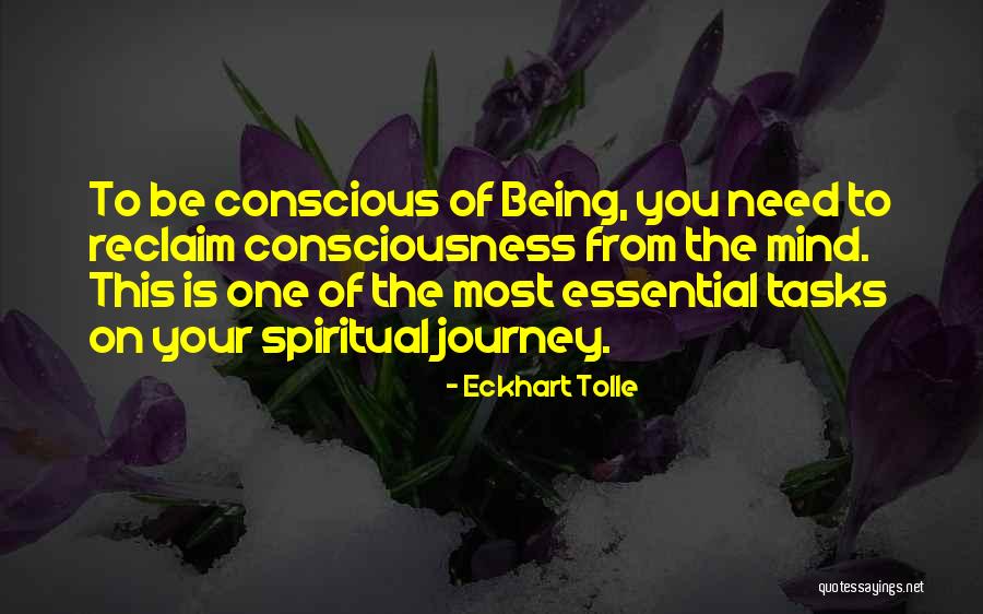 The Spiritual Journey Quotes By Eckhart Tolle