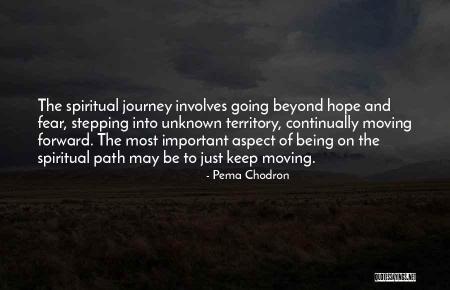 The Spiritual Journey Quotes By Pema Chodron