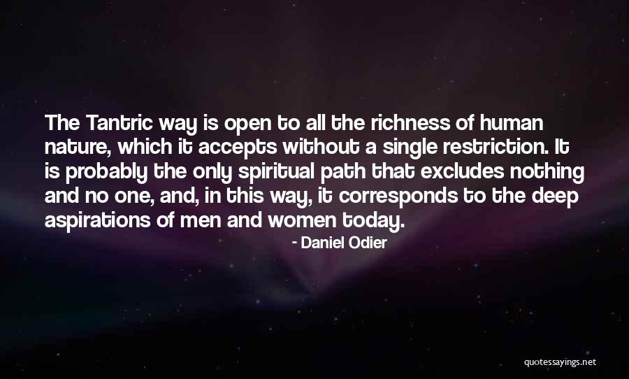 The Spiritual Path Quotes By Daniel Odier