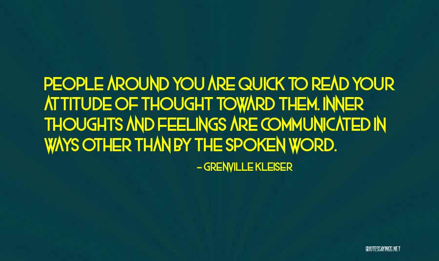 The Spoken Word Quotes By Grenville Kleiser