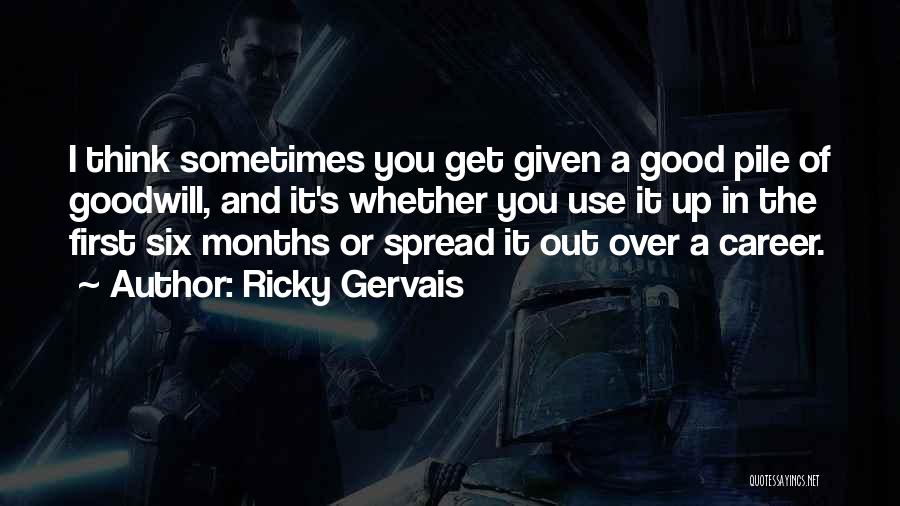 The Spread Quotes By Ricky Gervais