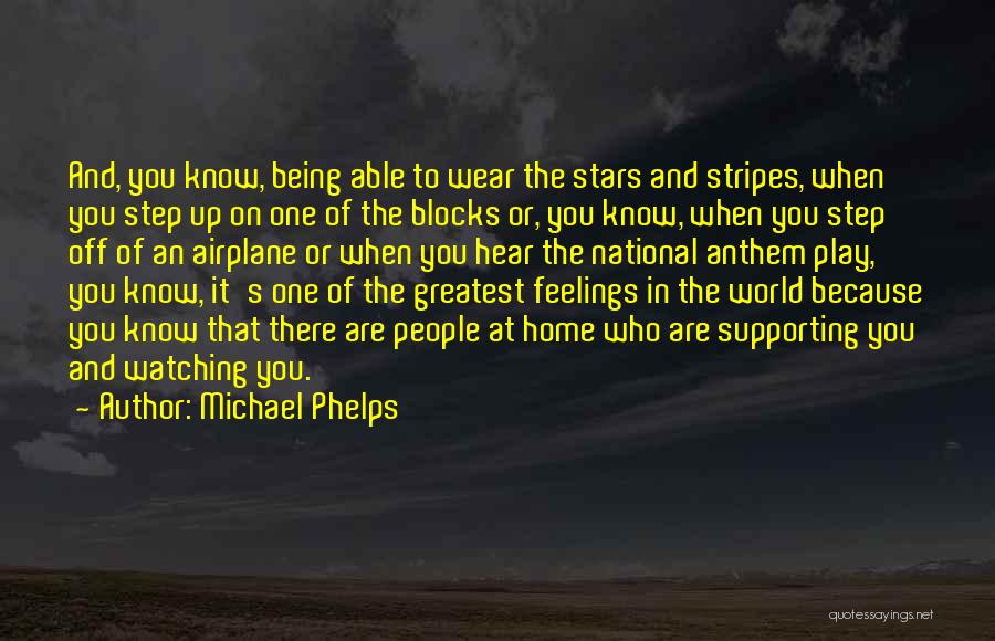 The Stars And Stripes Quotes By Michael Phelps