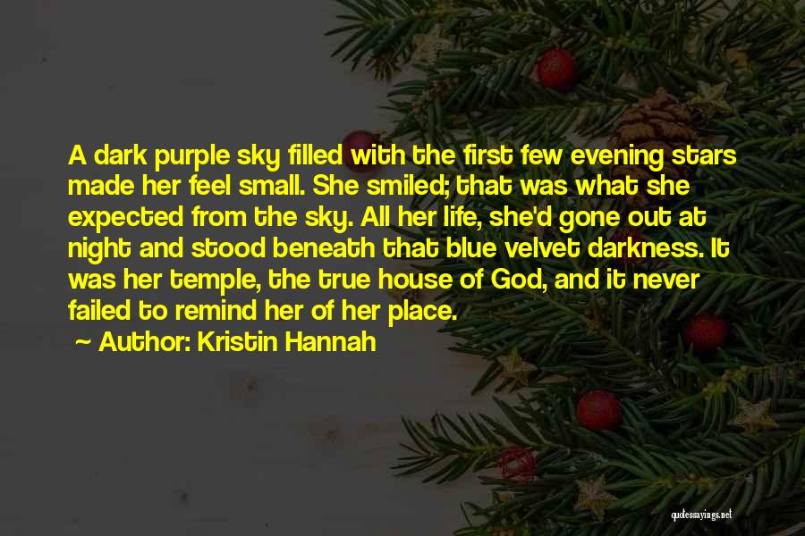 The Stars At Night Quotes By Kristin Hannah