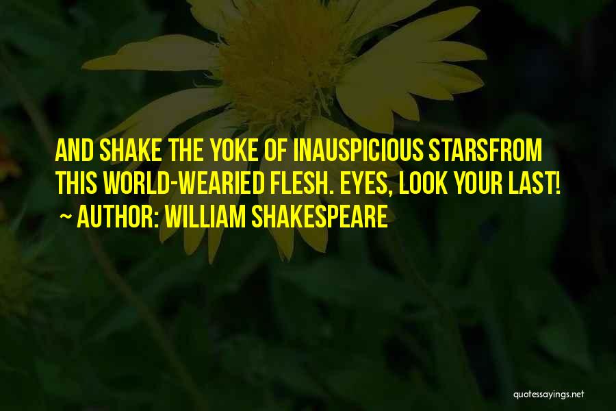 The Stars In Romeo And Juliet Quotes By William Shakespeare