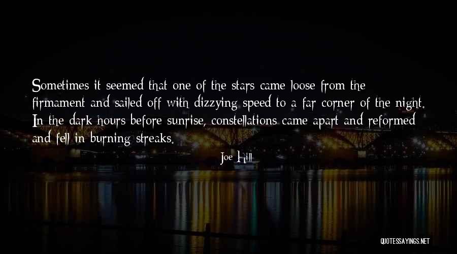 The Stars In The Night Sky Quotes By Joe Hill