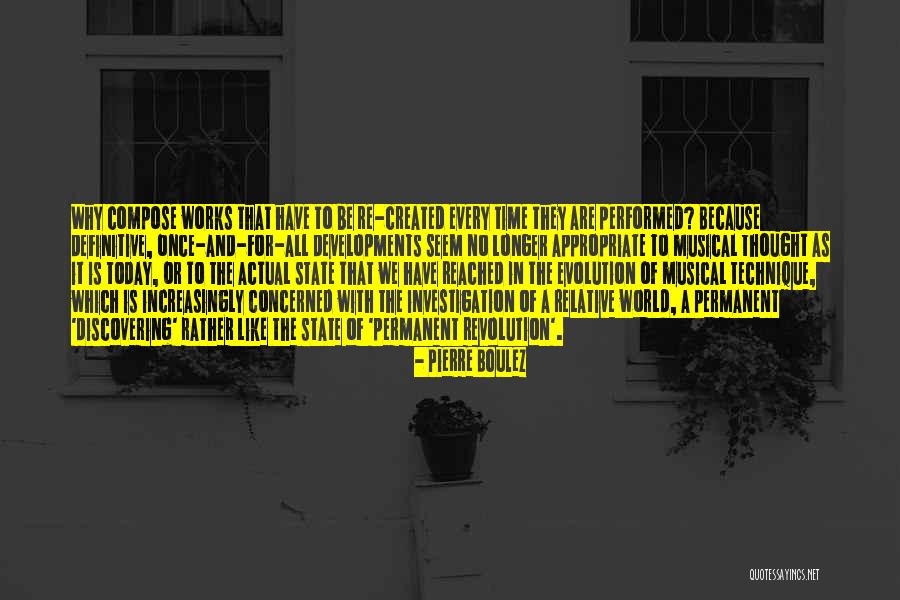 The State And Revolution Quotes By Pierre Boulez The State And Revolution Quotes By Pierre Boulez