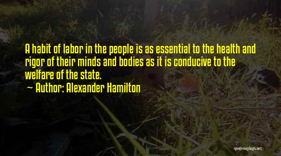 The State Of Mind Quotes By Alexander Hamilton