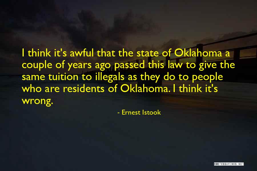 The State Of Oklahoma Quotes By Ernest Istook