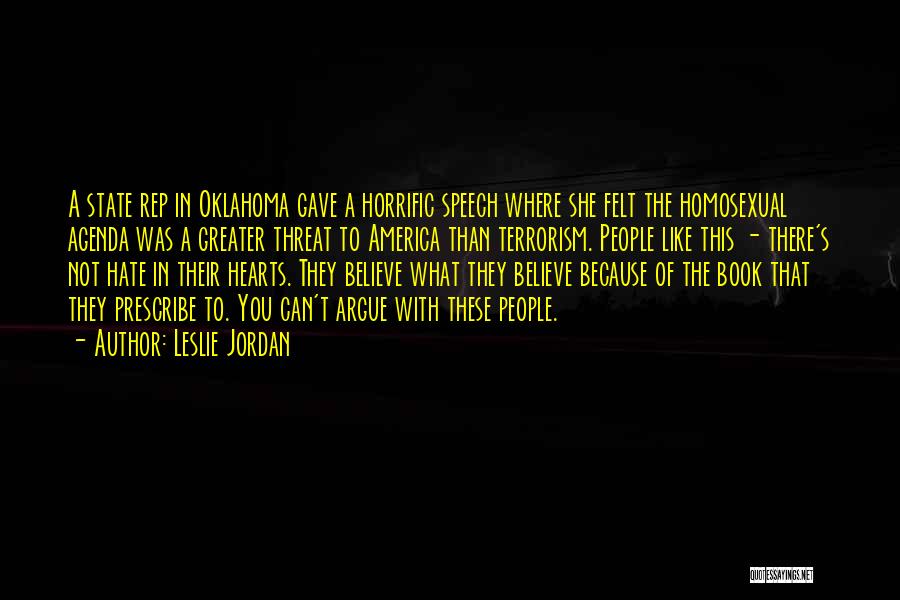 The State Of Oklahoma Quotes By Leslie Jordan