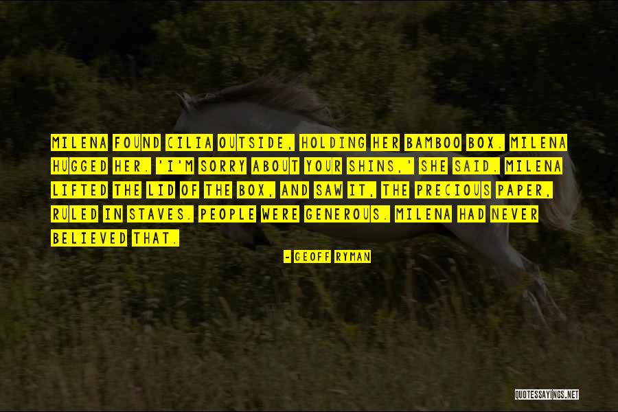 The Staves Quotes By Geoff Ryman The Staves Quotes By Geoff Ryman