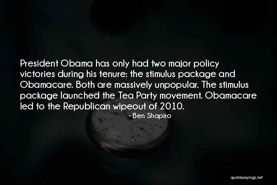 The Stimulus Package Quotes By Ben Shapiro