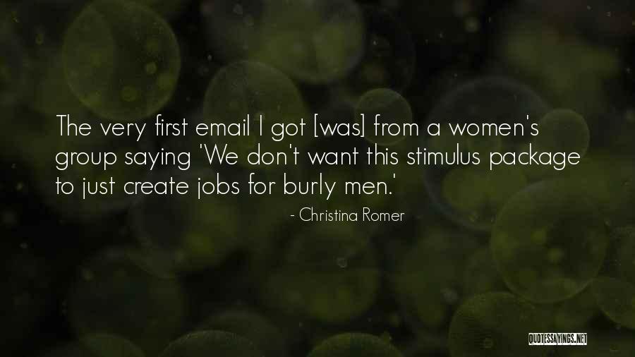 The Stimulus Package Quotes By Christina Romer The Stimulus Package Quotes By Christina Romer